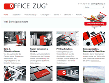 Tablet Screenshot of officezug.ch
